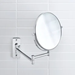 Duravit D-Code Magnifying Cosmetic Mirror -Duravit Bathroom Shop 0099121000 d1
