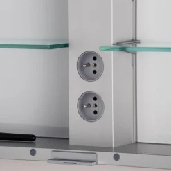 Keuco Royal Match 800mm Semi-Recessed LED Illuminated Mirror Cabinet -Duravit Bathroom Shop 12801171331 d6 1