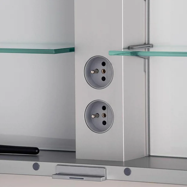 Keuco Royal Match 650mm Semi-Recessed LED Illuminated Mirror Cabinet 8 Keuco Royal Match 650mm Semi-Recessed LED Illuminated Mirror Cabinet - Image 6