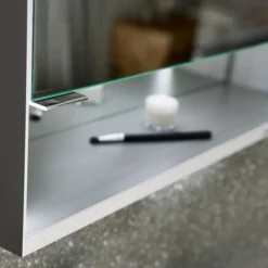 Keuco Royal Lumos 1000mm Semi-Recessed LED Illuminated Mirror Cabinet -Duravit Bathroom Shop 14301171131 d2 1