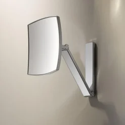 Keuco ILook Move Square Non-Illuminated Cosmetic Mirror - Chrome -Duravit Bathroom Shop 17613010000 d1