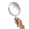 Wenko Elegance Power-Loc Handheld And Wall Mounted Cosmetic Mirror -Duravit Bathroom Shop 17817100 d1