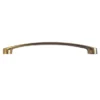 2 X Brooklyn Brushed Brass Additional Bar Handles - L210mm (196mm Centres)