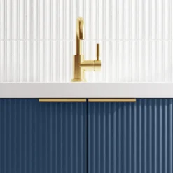2 X Venice Brushed Brass Small Pull Handles 150mm 7 2 X Venice Brushed Brass Small Pull Handles 150mm -Duravit Bathroom Shop 2xh324 d0
