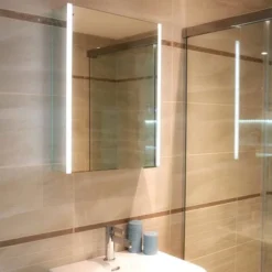 HIB Xenon 50 LED Mirror Cabinet