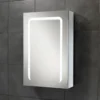 HIB Stratus 50 LED Demisting Aluminium Mirror Cabinet -Duravit Bathroom Shop 46800 l