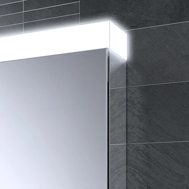 HIB Apex 80 LED Illuminated Mirror Cabinet 6 HIB Apex 80 LED Illuminated Mirror Cabinet - Image 4