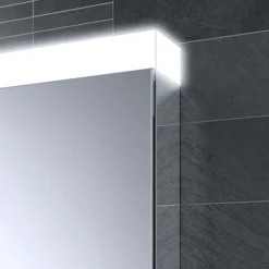 HIB Apex 100 LED Illuminated Mirror Cabinet -Duravit Bathroom Shop 47300 d2