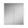 HIB Paragon 80 LED Illuminated Aluminium Mirror Cabinet 1 HIB Paragon 80 LED Illuminated Aluminium Mirror Cabinet -Duravit Bathroom Shop 52000 d1