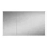 HIB Paragon 120 LED Illuminated Aluminium Mirror Cabinet -Duravit Bathroom Shop 52100 d1