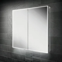 HIB Exos 80 LED Illuminated Mirror Cabinet 5 HIB Exos 80 LED Illuminated Mirror Cabinet -Duravit Bathroom Shop 53800 l