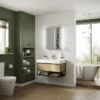HIB Dimension 50 Bluetooth LED Illuminated Aluminium Mirror Cabinet -Duravit Bathroom Shop 54500 d6