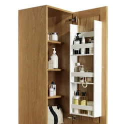 Miller - New York Tall Cabinet With Door Storage & Drawers - White 11 Miller - New York Tall Cabinet With Door Storage & Drawers - White -Duravit Bathroom Shop 594h2 d1nnn 1