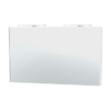 Miller - London 120 Mirror - White -Duravit Bathroom Shop 632 l