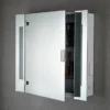 Searchlight Illuminated Bathroom Mirror Cabinet With Shaver Socket -Duravit Bathroom Shop 6560 d2