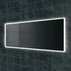 HIB Globe 140 LED Ambient Rectangular Mirror -Duravit Bathroom Shop 78710000 l