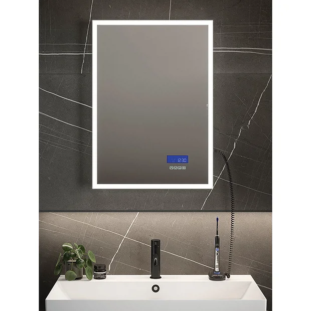 HIB Globe Plus 60 Bluetooth LED Illuminated Mirror 4 HIB Globe Plus 60 Bluetooth LED Illuminated Mirror - Image 2