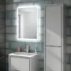 HIB Vega 50 LED Ambient Rectangular Mirror -Duravit Bathroom Shop 78750000 d3