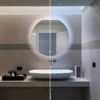 HIB Theme 60 LED Ambient Round Mirror -Duravit Bathroom Shop 79110000 d1