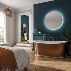 HIB Theme 100 LED Ambient Round Mirror -Duravit Bathroom Shop 79130000 l