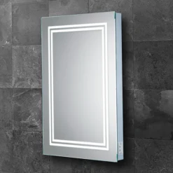 HIB Boundary 50 LED Ambient Rectangular Mirror -Duravit Bathroom Shop 79540500 l