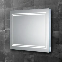 HIB Boundary 80 LED Ambient Rectangular Mirror -Duravit Bathroom Shop 79540700 l