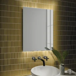 HIB Aura 60 LED Ambient Rectangular Mirror -Duravit Bathroom Shop 79560600 n l