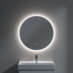 Villeroy & Boch Villeroy And Boch More To See Lite Round LED Mirror -Duravit Bathroom Shop a4606800 d3
