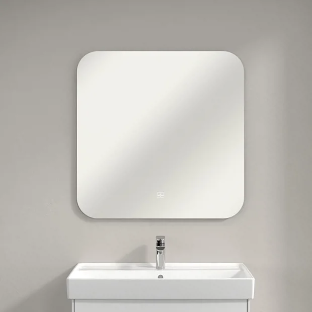 Villeroy & Boch Villeroy And Boch More To See Lite Square LED Mirror 5 Villeroy & Boch Villeroy And Boch More To See Lite Square LED Mirror - Image 3