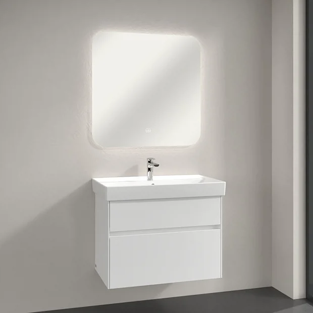 Villeroy & Boch Villeroy And Boch More To See Lite Square LED Mirror 6 Villeroy & Boch Villeroy And Boch More To See Lite Square LED Mirror - Image 4