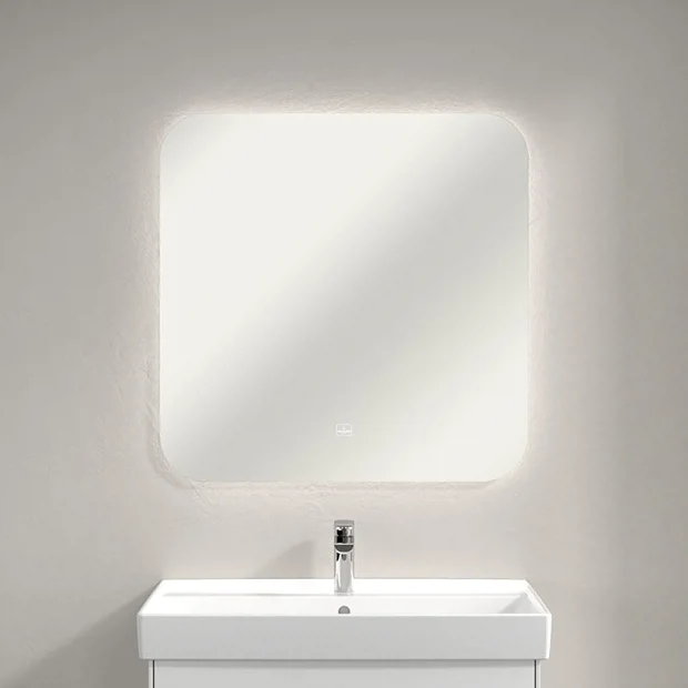 Villeroy & Boch Villeroy And Boch More To See Lite Square LED Mirror 4 Villeroy & Boch Villeroy And Boch More To See Lite Square LED Mirror - Image 2