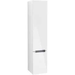 Villeroy & Boch Villeroy And Boch Subway 2.0 Glossy White Wall Hung Tall Cabinet