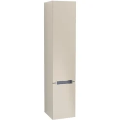 Villeroy & Boch Villeroy And Boch Subway 2.0 Soft Grey Wall Hung Tall Cabinet