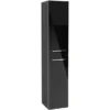 Villeroy & Boch Villeroy And Boch Avento Crystal Black Wall Hung Tall Cabinet -Duravit Bathroom Shop a89400b3 l