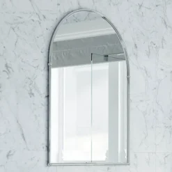 Heritage - Arched Mirror - Chrome