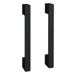 Apollo2 605 Gloss Grey Floor Standing Vanity Unit W. Matt Black Handles -Duravit Bathroom Shop ap2gfs6mbd1