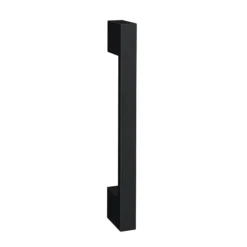 Apollo2 405mm Gloss Grey Compact Floor Standing Vanity Unit W. Matt Black Handle