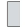 Arezzo Matt Black Square Edge Framed Bathroom Mirror - 1400 X 500mm 2 Arezzo Matt Black Square Edge Framed Bathroom Mirror - 1400 X 500mm -Duravit Bathroom Shop az147mb d4