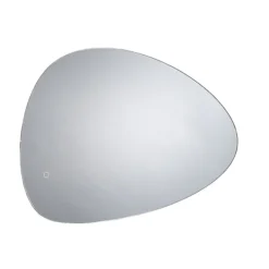 Arezzo 550 X 800mm Teardrop LED Backlit Bathroom Mirror With Anti-Fog -Duravit Bathroom Shop az1703mb d1