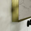 Arezzo Brushed Brass 600 X 800mm Rectangular Mirror -Duravit Bathroom Shop az6x8rbb d2