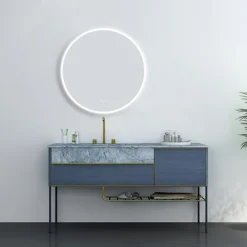 Arezzo 700mm Round Colour Changing LED Illuminated Bathroom Mirror With Bluetooth + Anti-Fog 12 Arezzo 700mm Round Colour Changing LED Illuminated Bathroom Mirror With Bluetooth + Anti-Fog -Duravit Bathroom Shop azmir028 d3