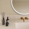 Arezzo 700mm Round Colour Changing LED Illuminated Bathroom Mirror With Bluetooth + Anti-Fog -Duravit Bathroom Shop azmir028 d5