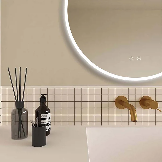 Arezzo 700mm Round Colour Changing LED Illuminated Bathroom Mirror With Bluetooth + Anti-Fog 3 Arezzo 700mm Round Colour Changing LED Illuminated Bathroom Mirror With Bluetooth + Anti-Fog