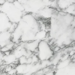 Arezzo Wall Hung Countertop Vanity Unit - Rustic Oak - 600mm W. Matt White Marble Worktop & Brass Handle