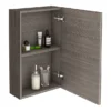 Brooklyn 450mm Grey Avola Bathroom Mirror Unit 2 Brooklyn 450mm Grey Avola Bathroom Mirror Unit -Duravit Bathroom Shop b45mga nd4