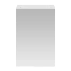 Brooklyn 450mm Gloss White Bathroom Mirror Unit 7 Brooklyn 450mm Gloss White Bathroom Mirror Unit -Duravit Bathroom Shop b45mgw d1