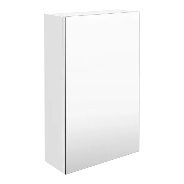 Brooklyn 450mm Gloss White Bathroom Mirror Unit 4 Brooklyn 450mm Gloss White Bathroom Mirror Unit - Image 2