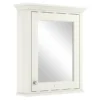 Bayswater Pointing White 600mm Mirror Wall Cabinet -Duravit Bathroom Shop bayf130 l