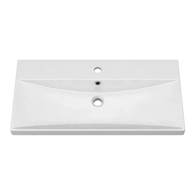 Brooklyn 800 Black Floor Standing Vanity Unit With Thin-Edge Basin 5 Brooklyn 800 Black Floor Standing Vanity Unit With Thin-Edge Basin - Image 3