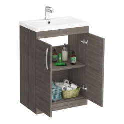 Brooklyn Grey Avola Vanity Furniture Package 12 Brooklyn Grey Avola Vanity Furniture Package -Duravit Bathroom Shop bgapk d2